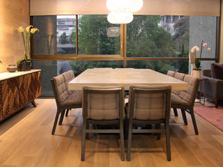 Departamento Acueducto, ARCO Arquitectura Contemporánea ARCO Arquitectura Contemporánea Modern dining room