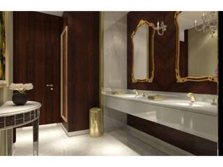 Rixos Hotel St.Petersburg_Restrooms, Elif Baltaoglu Interiors Elif Baltaoglu Interiors Ticari alanlar