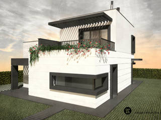 Moradia Bicesse (Cascais), ATELIER OPEN ® - Arquitetura e Engenharia ATELIER OPEN ® - Arquitetura e Engenharia Single family home Plywood