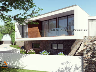 Casa Ribeiro _ Torgueda, Vila Real, SFArquitetos SFArquitetos Single family home