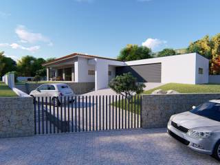 Tradicional vs Contemporâneo por Esboço Arq.