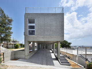 海を一望する家, プラソ建築設計事務所 プラソ建築設計事務所 Moderne Häuser