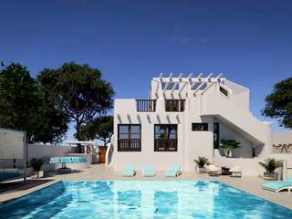 Expansion of Villa in Los Balcones, Alicante, Pacheco & Asociados Pacheco & Asociados Mediterranean style houses