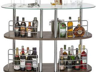 Proudly Showcase Your Wine Collection with Wine Bar and Wine Baskets, Perfect Home Bars Perfect Home Bars Modern Şarap Mahzeni Cam