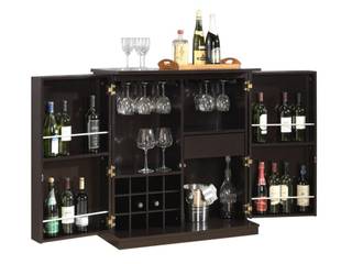 Proudly Showcase Your Wine Collection with Wine Bar and Wine Baskets, Perfect Home Bars Perfect Home Bars Bodegas de vino de estilo moderno Madera Acabado en madera