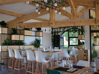 RÉNOVATION Restaurant Happy Days, Sb Design Concept Sb Design Concept Commercial spaces