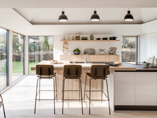 Arts & Crafts House, design storey design storey Scandinavian style kitchen