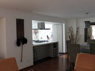 Apartamento Correa - Remodelación, ATELIER HABITAR ATELIER HABITAR Cocinas modernas