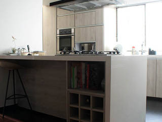 Apartamento Correa - Remodelación, ATELIER HABITAR ATELIER HABITAR Cocinas modernas