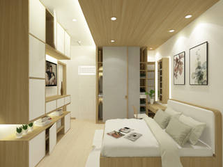 Mr.Adrian's Bedroom Design, SEKALA Studio SEKALA Studio Chambre moderne