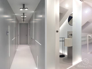 HARMONY, Kołodziej & Szmyt Projektowanie Wnętrz Kołodziej & Szmyt Projektowanie Wnętrz Minimalist bathroom