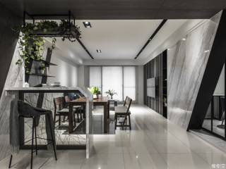 高雄 郭宅, 橡樹設計Oak Design 橡樹設計Oak Design Moderne woonkamers