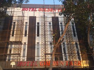 Hotel Golden Tree, Incense interior exterior pvt Ltd. Incense interior exterior pvt Ltd. 상업공간