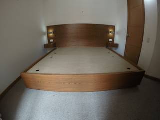 CAMA BC, MODE ARQUITECTOS SAS MODE ARQUITECTOS SAS Modern style bedroom Wood Wood effect