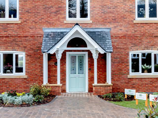 The Ascot Porch, The English Porch Company The English Porch Company Classic style houses Wood Wood effect