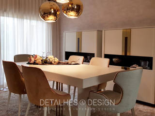 Projeto Design de Interiores - Salta de Estar e Jantar, Detalhes & Design Detalhes & Design