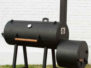 Ahumadora para el Hogar (Home Smoker), Smoke Kit BBQ Smoke Kit BBQ Casas minimalistas Hierro/Acero