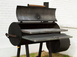 Ahumadora para el Hogar (Home Smoker), Smoke Kit BBQ Smoke Kit BBQ Casas de estilo minimalista Hierro/Acero