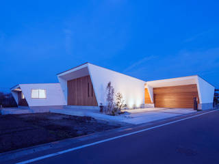 G2-house「向かい合う家」, Architect Show Co.,Ltd Architect Show Co.,Ltd Moderne Häuser