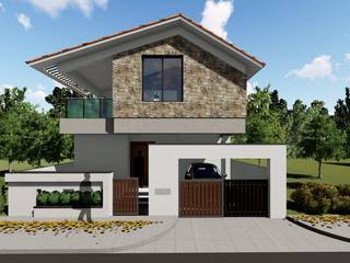 Biradar Residence, Cfolios Design And Construction Solutions Pvt Ltd Cfolios Design And Construction Solutions Pvt Ltd