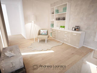 Andreia Louraço - Designer de Interiores (Email: atelier.andreialouraco@gmail.com) Estudios y despachos de estilo moderno
