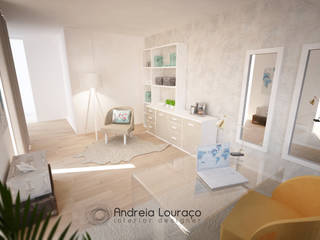 Andreia Louraço - Designer de Interiores (Email: atelier.andreialouraco@gmail.com) Estudios y despachos de estilo moderno