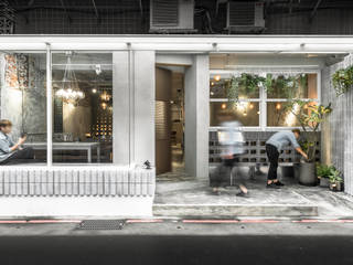 鄰居家 Next Door Cafe 永康店, 湜湜空間設計 湜湜空間設計 Commercial spaces