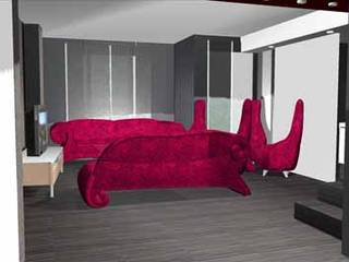 Dúplex en el Molar, AM interiors - designs AM interiors - designs Столовая комната в стиле модерн