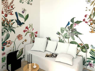 Aide au choix d'un décor panoramique, MJ Intérieurs MJ Intérieurs Tropical style bedroom Multicolored