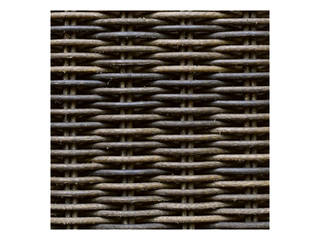 Mesa Rattan Café Terra, Afuera Diseño Afuera Diseño Balcony, Veranda and Terrace Synthetic Brown