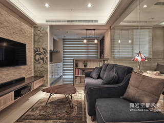 新北市 林口區 劉公館, 顥岩空間設計 顥岩空間設計 Classic style living room