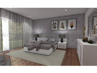 ​Quarto de Casal Florence, Decordesign Interiores Decordesign Interiores Bedroom design ideas