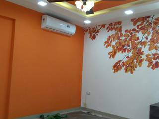 Mr. Udaybhan Singh Thakur Retirement Home, al-Haadi Interiors al-Haadi Interiors Salones minimalistas