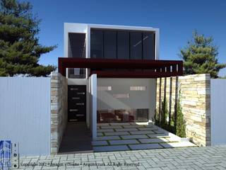 Casas_Buena Esperanza, Imagen + Diseño + Arquitectura Imagen + Diseño + Arquitectura ミニマルな 家 コンクリート