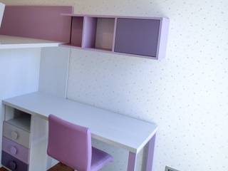 Letto a soppalco con armadio, Spaziojunior Spaziojunior Study/office