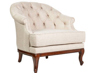 Swanson Occasional Chair, Bombay Canada Bombay Canada Soggiorno classico Tessuti Ambra/Oro