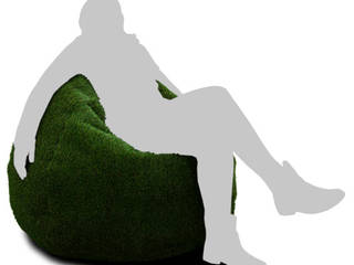 Modern Garden Collection seating pouf by Softcurve Leirispumas Lda JardimAcessórios e decoração