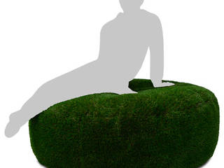 Modern Garden Collection seating pouf by Softcurve, Leirispumas Lda Leirispumas Lda Tuin