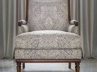 Stanwyck Occasional Chair, Bombay Canada Bombay Canada Soggiorno classico Tessuti Ambra/Oro