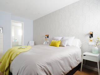 Reforma integral estilo nórdico industrial, Noelia Villalba Interiorista Noelia Villalba Interiorista Scandinavian style bedroom