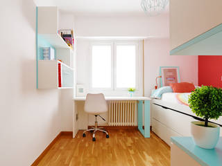 Un dormitorio de una niña de 11 años, Noelia Villalba Interiorista Noelia Villalba Interiorista Modern nursery/kids room