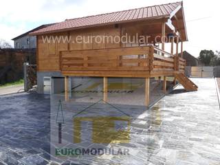 Casa de Madeira Modelo Almada T1+1, EUROMODULAR EUROMODULAR