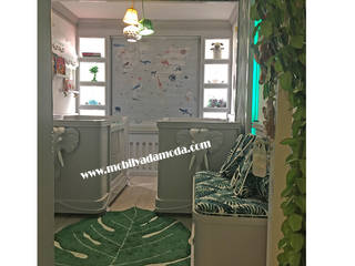 İkiz Bebek Odası, Arhan ve Uras'ın Odası , MOBİLYADA MODA MOBİLYADA MODA Baby room