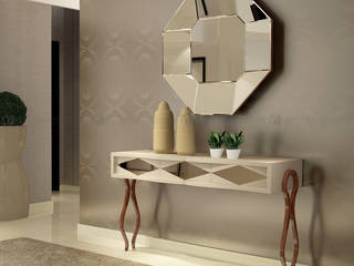 ​Consola Ellison, Decordesign Interiores Decordesign Interiores Corredores, halls e escadas