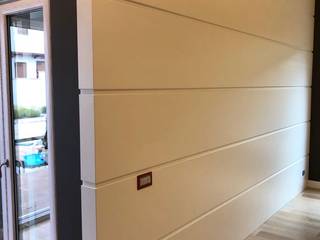 Boiserie Moderne, Falegnameria su misura Falegnameria su misura Living roomAccessories & decoration Wood White