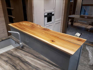 Столешница, Дубовая Долли Дубовая Долли Scandinavian style kitchen Engineered Wood Transparent