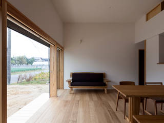 雲州平田の家, 中山建築設計事務所 中山建築設計事務所 Modern Living Room