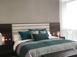 PH St Regis, Cd de México, De Firma Muebles De Firma Muebles Modern style bedroom Wood Wood effect