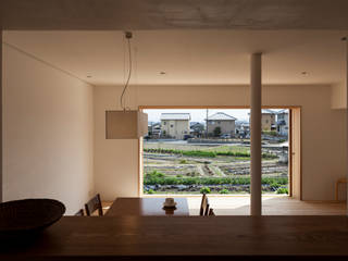 斑鳩の家, 中山建築設計事務所 中山建築設計事務所 Modern living room