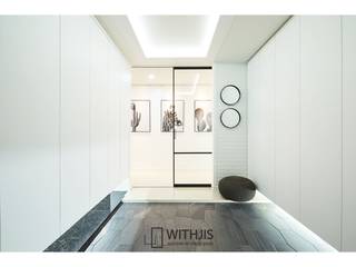 일리디자인 원슬라이딩도어 원슬라이딩중문 슬림알루미늄중문, WITHJIS(위드지스) WITHJIS(위드지스) Modern style doors